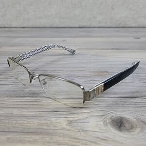 Coach Eyeglass Frames HC 5027B Cecily 9081 Drk Silver Black Rectangle 52[]17 135